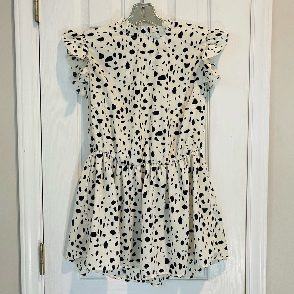 Womans Animal Print Top Size 0XL